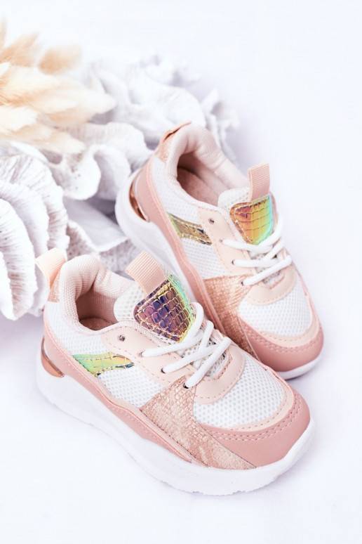 Baskets enfant Game Time roses