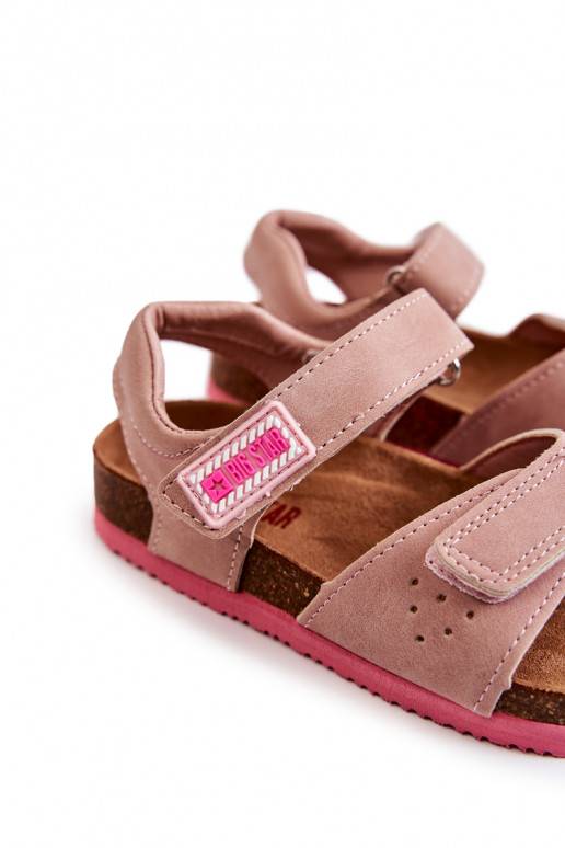 Sandales enfant Big Star rose