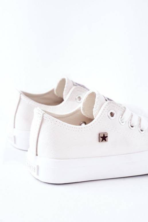 Chaussures de loisirs pour enfants en blanc de BIG STAR