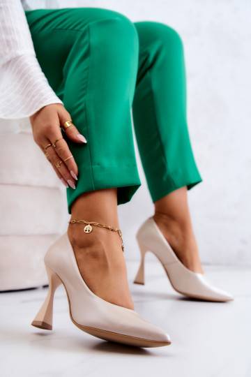 Chaussures à la mode Chaussures couleur beige