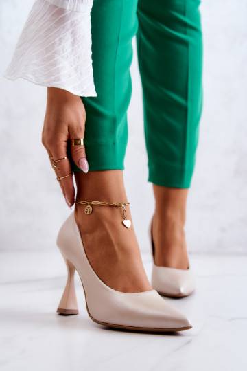 Chaussures à la mode Chaussures couleur beige 2