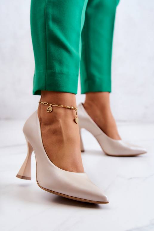 Chaussures à la mode Chaussures couleur beige