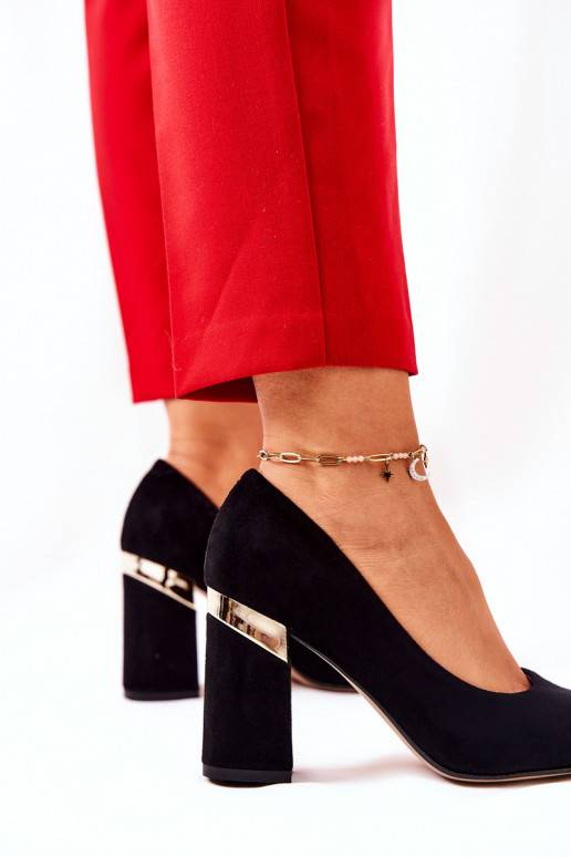 Schwarze Wildlederschuhe Schwarze Wildlederschuhe