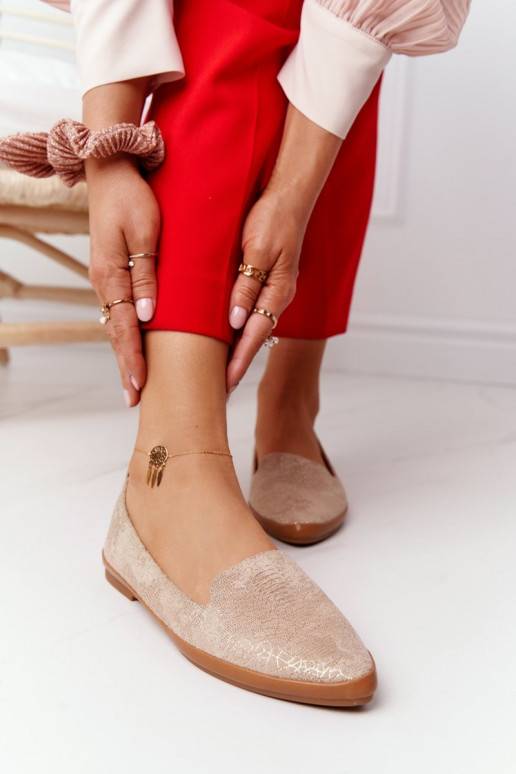 Mocassins Sergio Leone en daim beige Mocassins Sergio Leone en daim beige