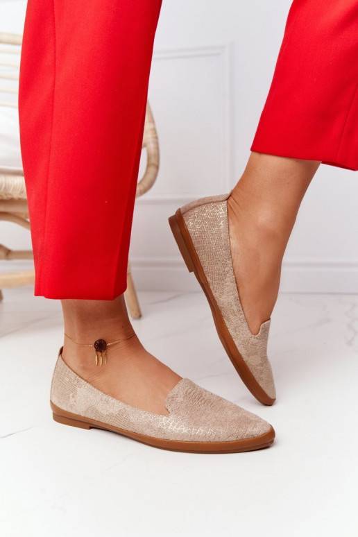 Mokassins Sergio Leone aus beigem... Mokassins Sergio Leone aus beigem...