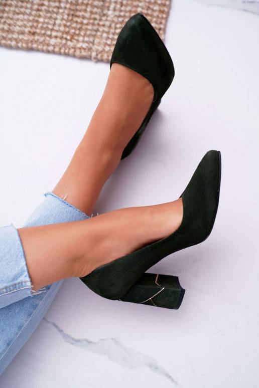 Schuhe Laura Messi Wildleder grün 2050 Tiffany