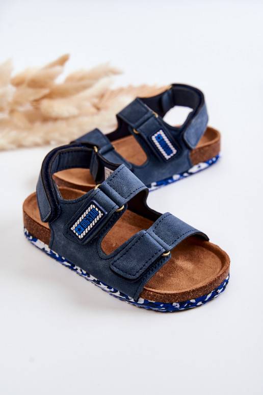 Kindersandalen Big Star donkerblauw Kindersandalen Big Star donkerblauw