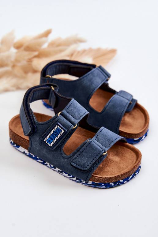 Kindersandalen Big Star donkerblauw Kindersandalen Big Star donkerblauw