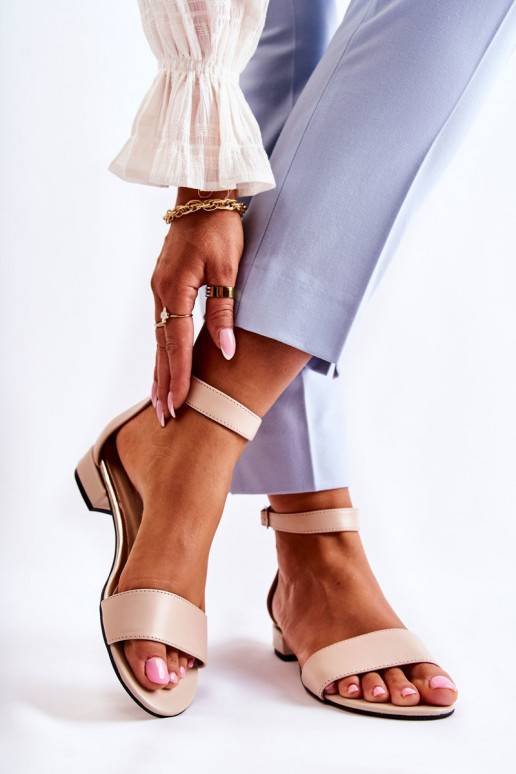 Sandalen beige Farbe Shanley Sandalen beige Farbe Shanley