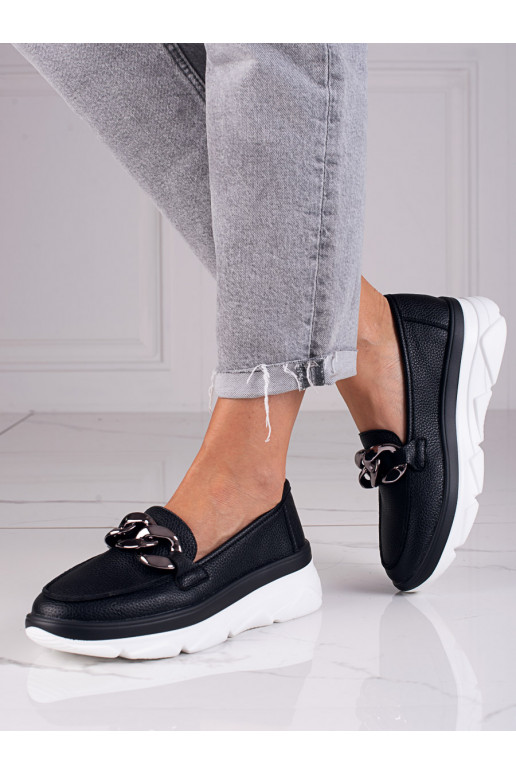 Bottines de couleur noire Vinceza