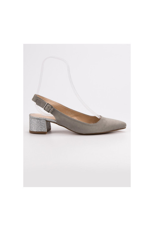 Schuhe mit glänzendem Absatz YL381G