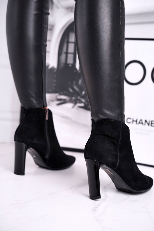 Bottines à talons Laura Messi noir
