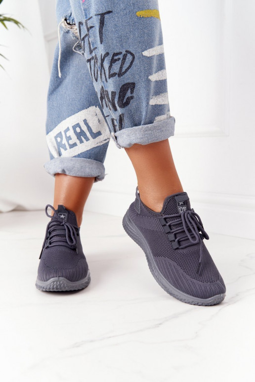 Chaussures de style sport de couleur grise Roxy