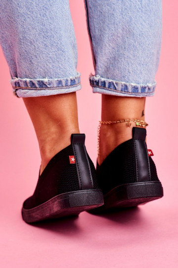 Baskets Slip-on couleur noire Big Star 2
