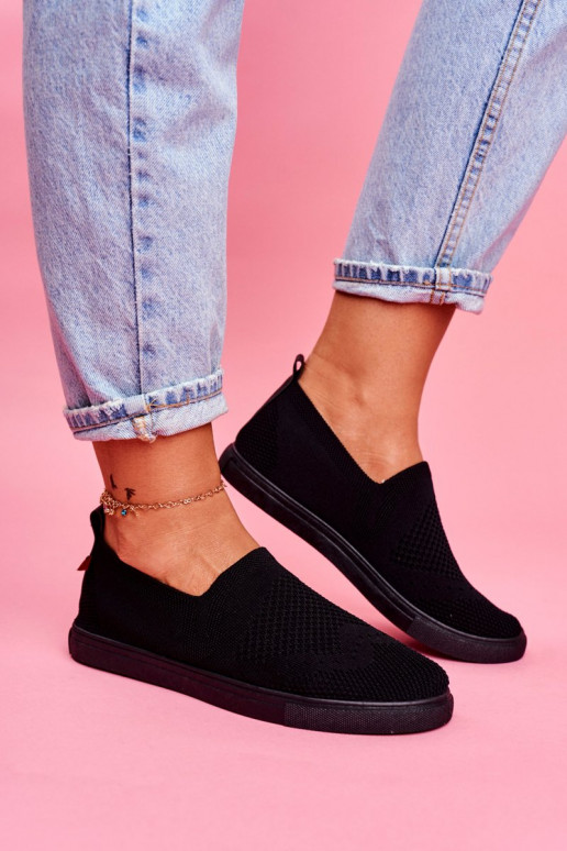 Baskets Slip-on couleur noire Big Star