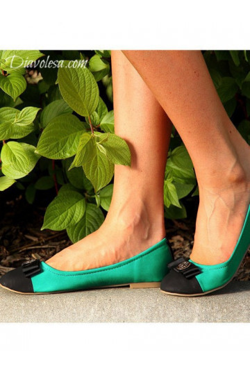 Ballerines couleur menthe 2
