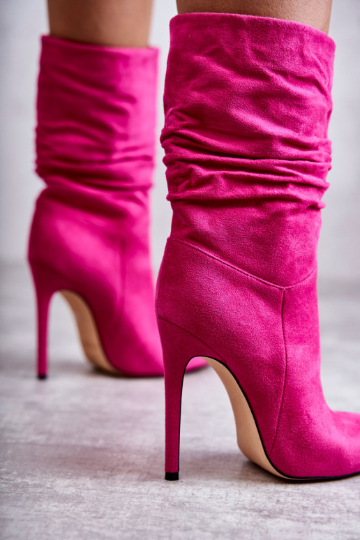 Rosa lange Stiefel Laguna Rosa lange Stiefel Laguna