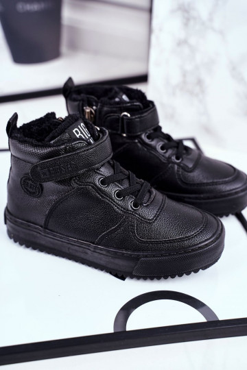 Chaussures chauffantes style sport enfant Big Star couleur noir