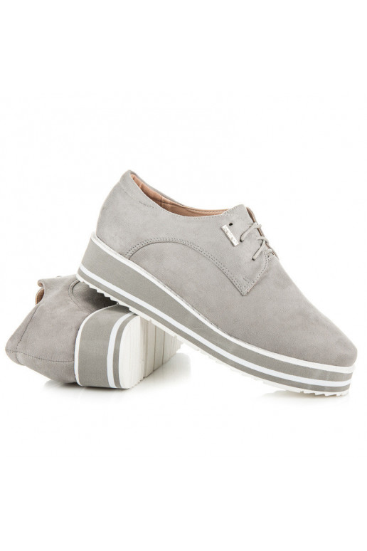 Chaussures de loisirs grises Chaussures de loisirs grises