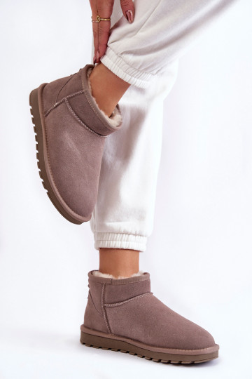 Suède snowboots in de... 2