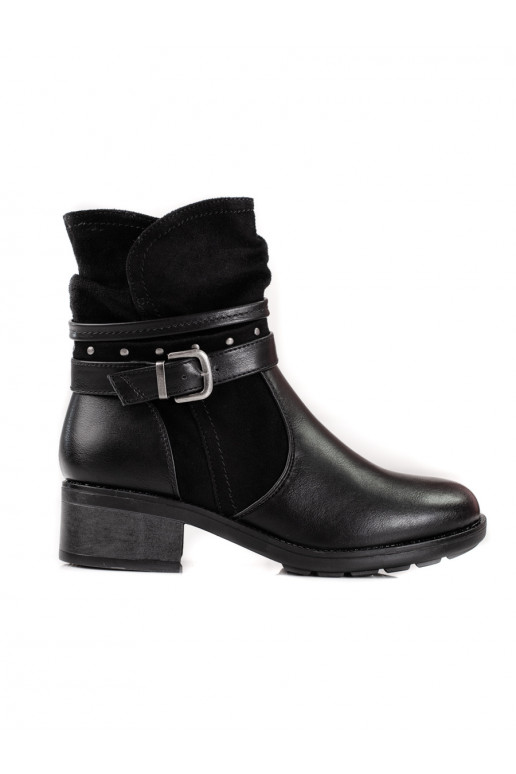Bottines femme noires Shelovet