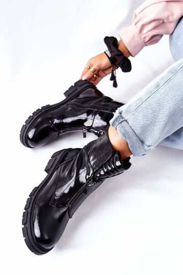 Bottes chaussures noires... 2