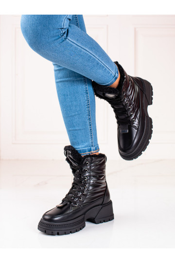 Bottes de neige femme à...