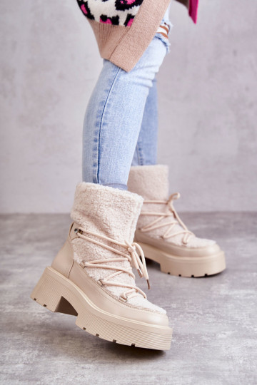 Sandstiefel Schneestiefel mit wärmendem Sanna