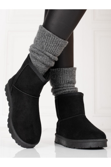 Bottes de neige chaudes noires Shelovet 2
