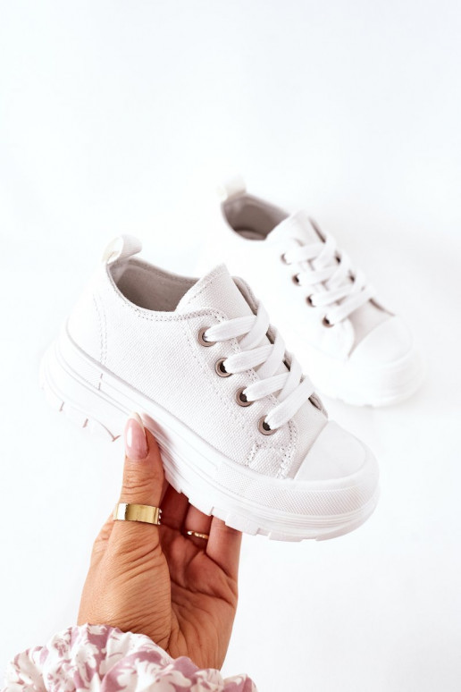 Kinder-Freizeitschuhe mit Plateau in...