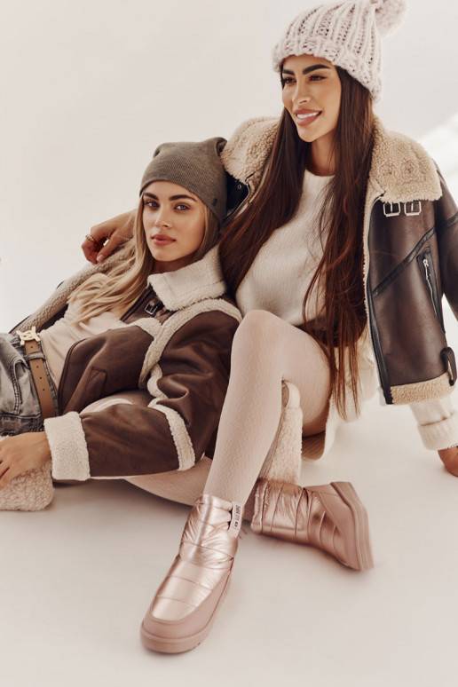 Roze verwarmde snowboots Big Star... Roze verwarmde snowboots Big Star...