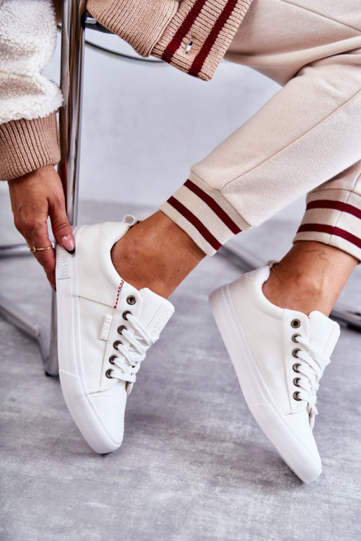 vrijetijdsschoenen Big Star witte kleur