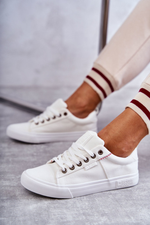 Freizeitschuhe Big Star weiße Farbe
