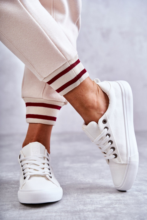 Freizeitschuhe Big Star weiße Farbe