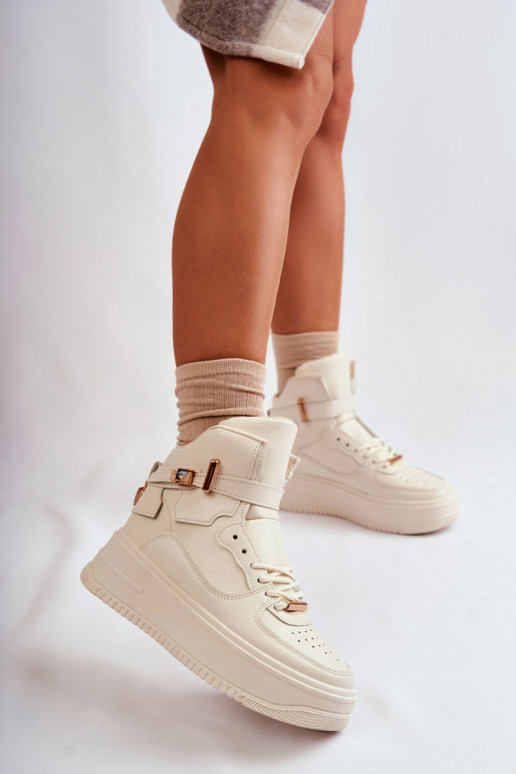 Beheizte Sportschuhe beige Lexa Beheizte Sportschuhe beige Lexa