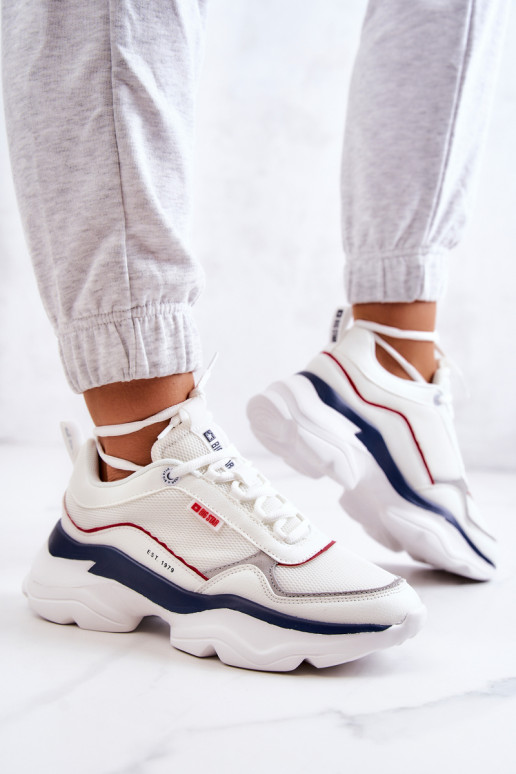 Witte vrijetijds-sportschoenen Big Star