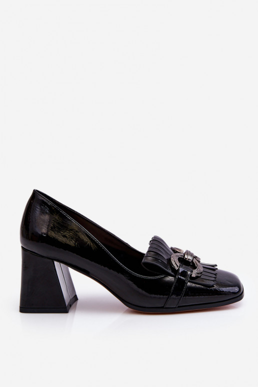 Chaussures à talons noires classiques Mercy