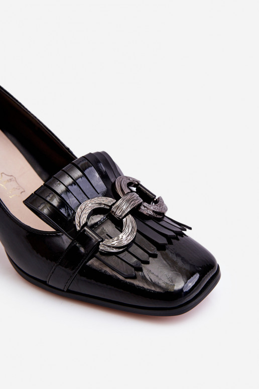Chaussures à talons noires classiques Mercy