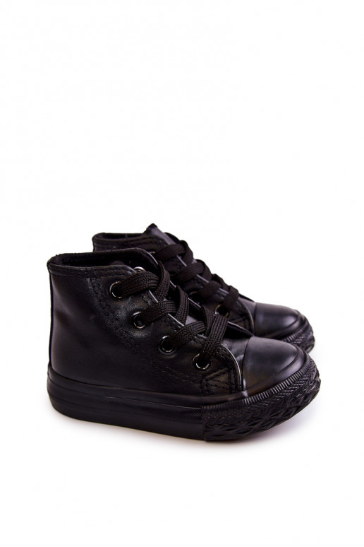 Chaussures de loisirs noires pour enfants Marney