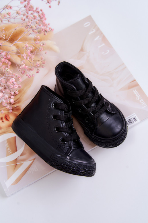 Schwarze Freizeitschuhe für Kinder von Marney