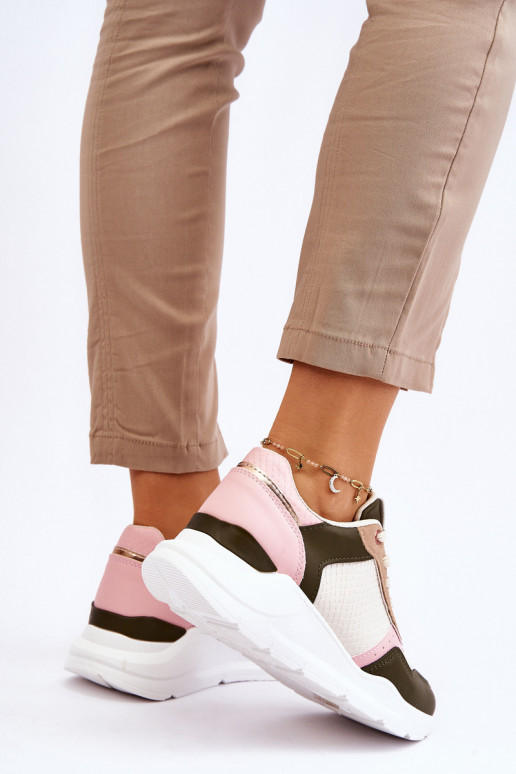Sable - chaussures de sport roses... Sable - chaussures de sport roses...