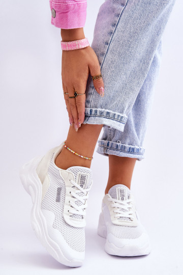 Chaussures de sport Memory Foam System Big Star couleur blanche