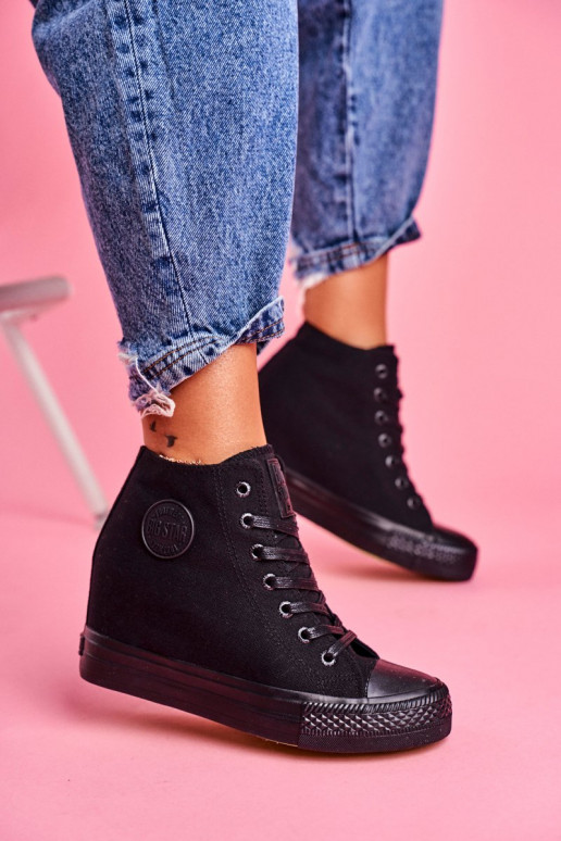 Schwarze Big Star Sneakers...