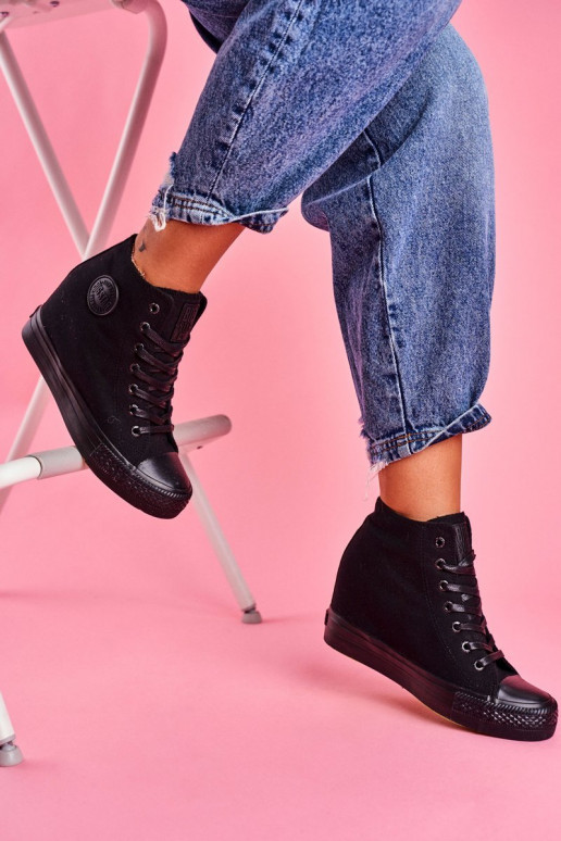 Schwarze Big Star Sneakers...