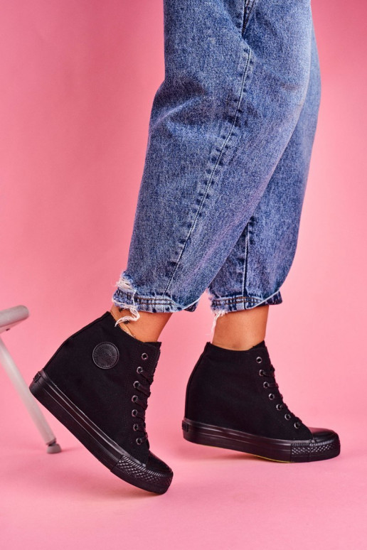 Schwarze Big Star Sneakers...