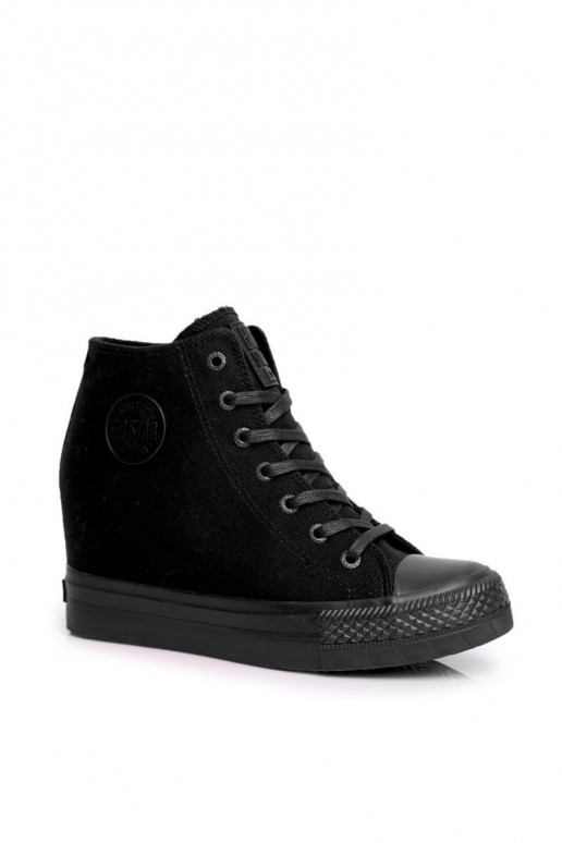Chaussures noires modèle Big Star... Chaussures noires modèle Big Star...