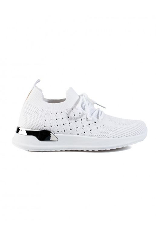 Chaussures textiles blanches Shelovet