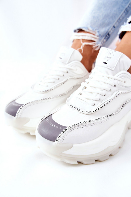 Chaussures style sport Cross Jeans II2R4017C couleur blanc