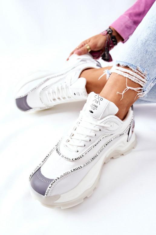 Chaussures style sport Cross Jeans II2R4017C couleur blanc
