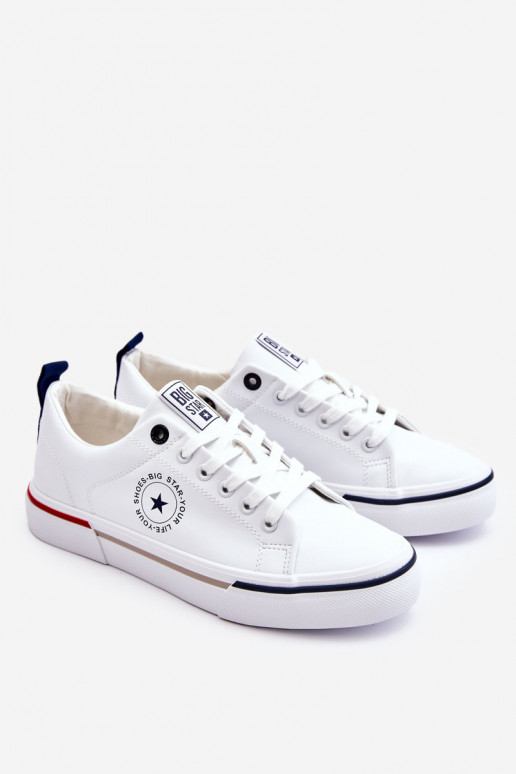 Chaussures décontractées blanches pour hommes Big Star